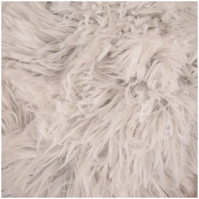 Coussin KREMS rond ø 50 cm anti stress blanc pour chiens