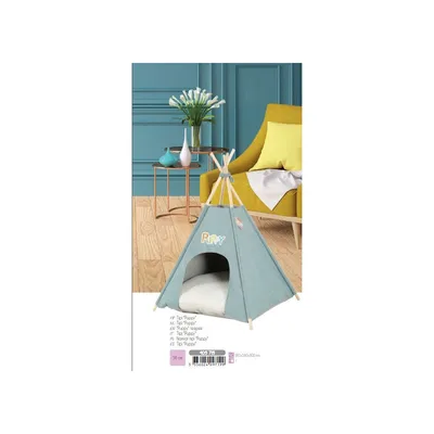 Tipi PUPPY 50 x 50 cm x hauteur 70 cm pour chiot ou chat.