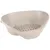 corbeille aspect rotin 60 x 44 x 21 cm H gamme Nido couleur gris clair pour