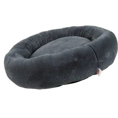 zolux - Coussin Noé ø 80 cm gris a poils court pour chiens zolux - Coussin Noé ø 80 cm gris a poils court pour chiens