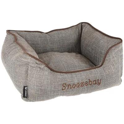 Flamingo - Panier Snoozebay rectangulaire brun 50 x 40 x 18 cm - CHIEN