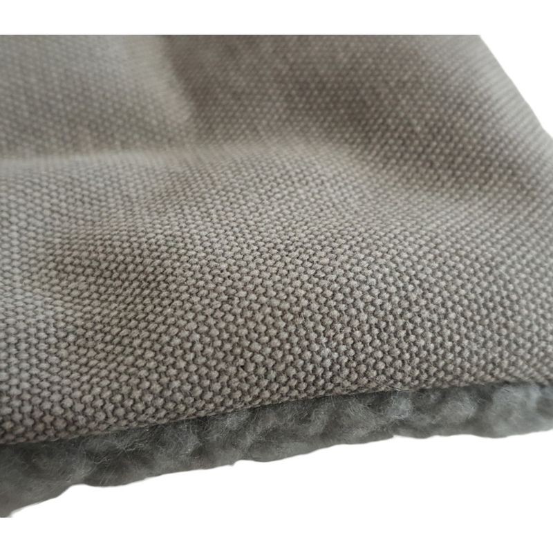 Flamingo - Coussin rectangle gris alisha, 55.5 x 38.5 x 2 cm, chien et chat