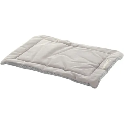 Coussin rectangle gris alisha, 55.5 x 38.5 x 2 cm, chien et chat