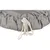 Lit & coussin Felia taupe ø 50 cm pour petit chien