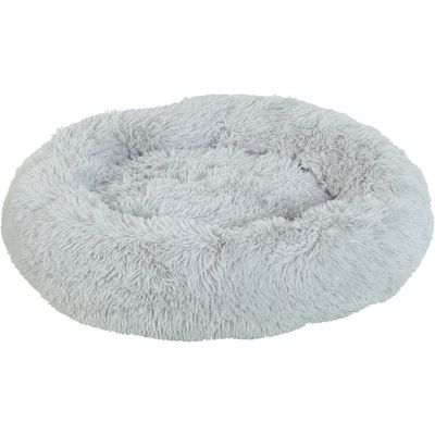 zolux - Coussin Noé ø 80 cm gris a poils longs pour  chiens