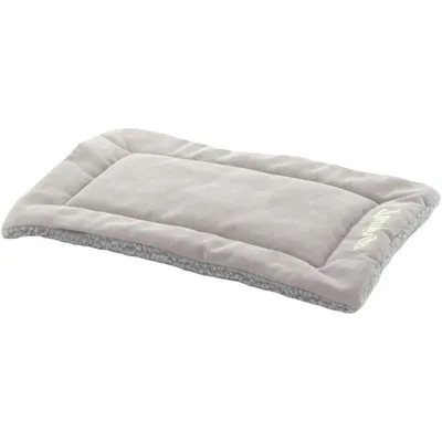Coussin rectangle gris alisha, 40.5 x 25.5 x 2 cm, chien et chat