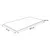 Coussin rectangle gris alisha, 85.5 x 51 x 2 cm, chien
