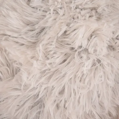 Coussin KREMS rond ø 70 cm anti stress couleur blanc pour chiens