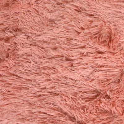 Coussin KREMS rond, couleur vieux rose ø 70 cm anti stress pour chiens