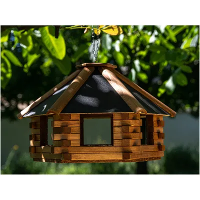 animallparadise - Mangeoire à graines EGIS 46 x 46 x 35 cm, pour oiseaux