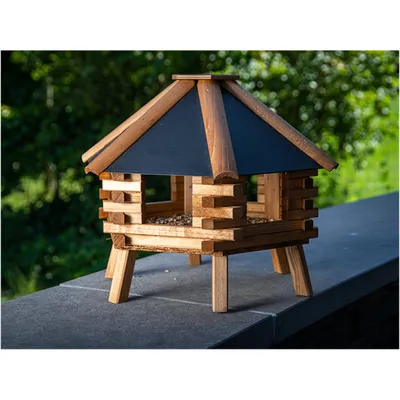 animallparadise - Mangeoire à graines EGIS 46 x 46 x 35 cm, pour oiseaux