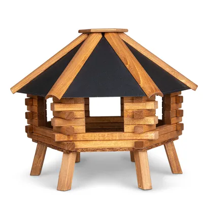 animallparadise - Mangeoire à graines EGIS 46 x 46 x 35 cm, pour oiseaux