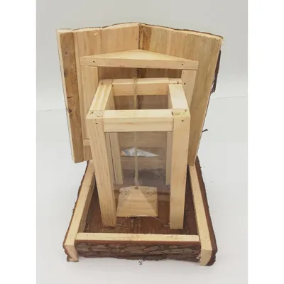 animallparadise - Mangeoire à graines JARO, 18 x 17,5 x 20,5 cm, pour oisea