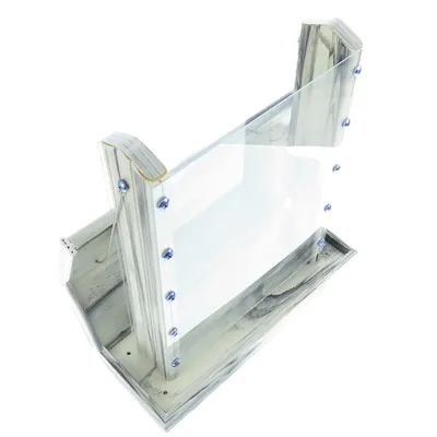 animallparadise - Mangeoire silo pour graines, gris blanc transparent, pour