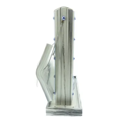 animallparadise - Mangeoire silo pour graines, gris blanc transparent, pour