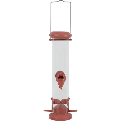 Mangeoire silo à graines,  terra, hauteur 44 cm pour oiseaux