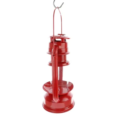 Mangeoire lanterne  à suspendre, hauteur 23 cm, pour oiseaux