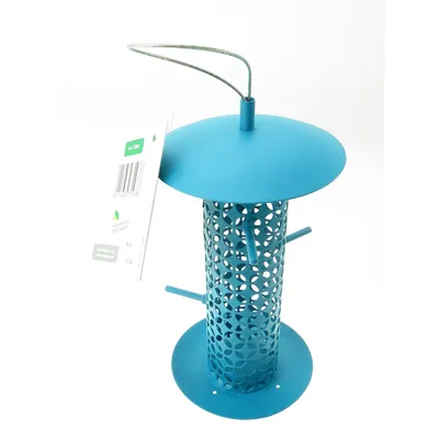 Colonne à arachides Jado turquoise ø 14 x 26.5 cm, pour oiseaux