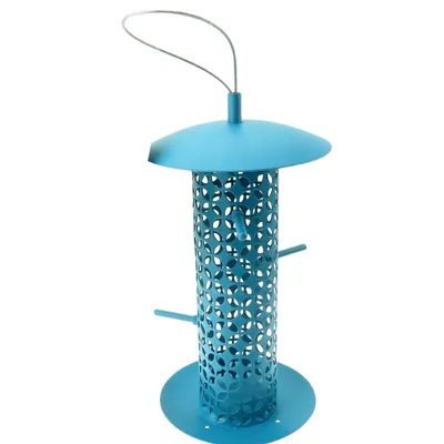 animallparadise - Colonne à arachides Jado turquoise ø 14 x 26.5 cm, pour o