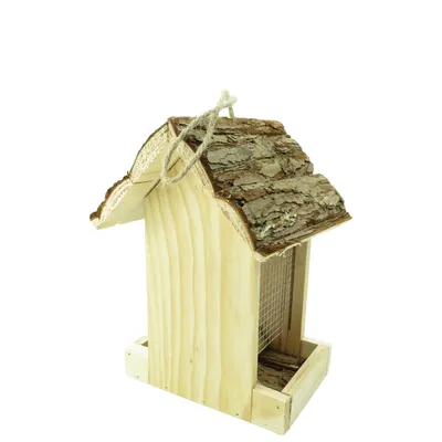 animallparadise - Mangeoire à noix FRISO, 16 x 16 x 23,5 cm, pour oiseaux