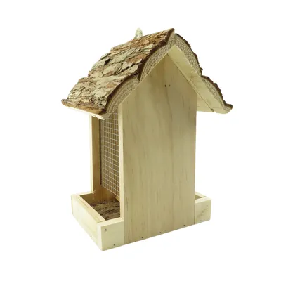 animallparadise - Mangeoire à noix FRISO, 16 x 16 x 23,5 cm, pour oiseaux