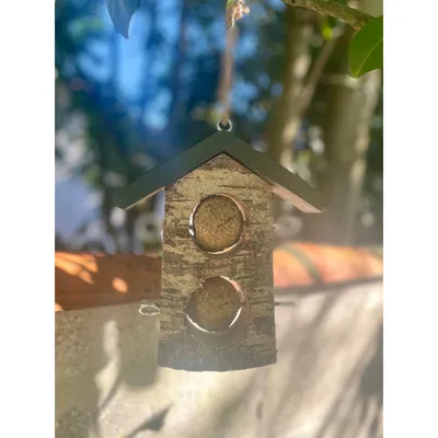 zolux - Support 2 Boules de graisse en bois massif pour oiseaux