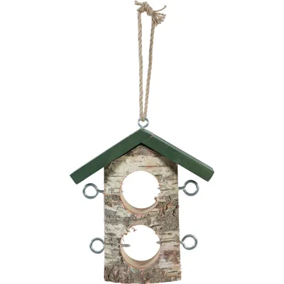 zolux - Support 2 Boules de graisse en bois massif pour oiseaux