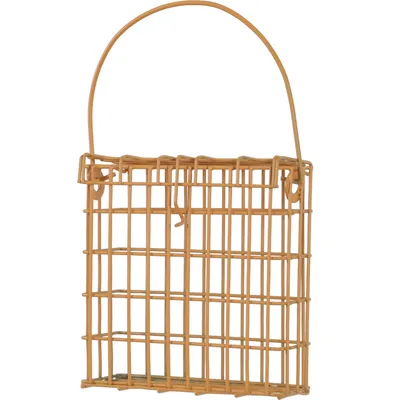 Support pour pain de graisse en métal Miel   pour oiseaux