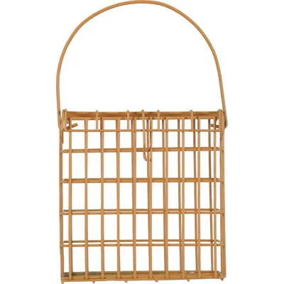 Support pour pain de graisse en métal Miel   pour oiseaux