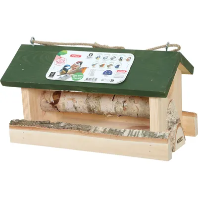 zolux - Mangeoire en bois XL 19 x 37 H 20 cm pour oiseaux