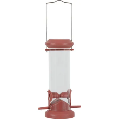 animallparadise - Mangeoire silo à graines, 2 perchoirs  terra, pour o