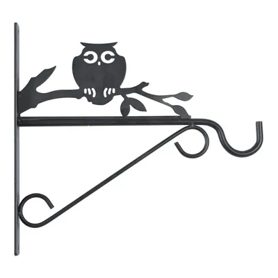 Support mural Hiboux pour nourriture oiseaux