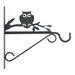 Support mural Hiboux pour nourriture oiseaux