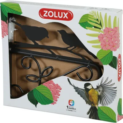 zolux - Support mural oiseaux pour nourriture oiseaux