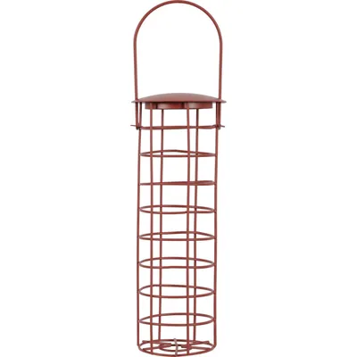 Distributeur à boules de graisse  terra-cotta, ø 9 x 32 cm pour oiseau