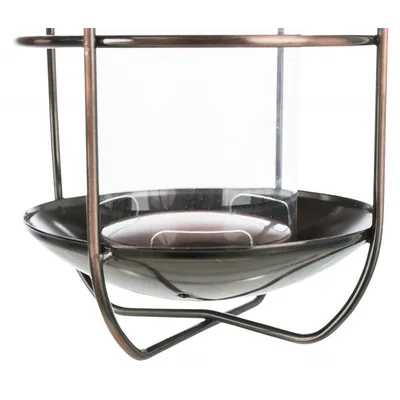 Trixie - Mangeoire extérieure cuivré 500ml / ø 19 cm. oiseaux.