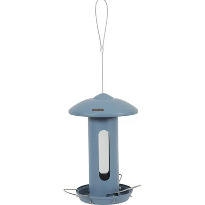 Mangeoire solo métal  H total 44 cm pour oiseaux