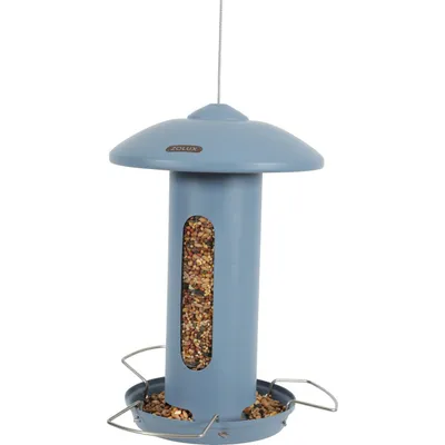 Mangeoire solo métal  H total 44 cm pour oiseaux