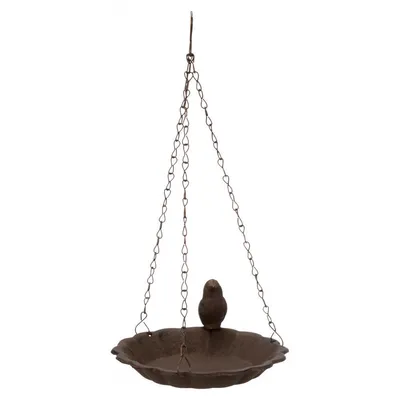Trixie - Abreuvoir, mangeoire ou baige oiseau en fonte ø 16 cm a suspen