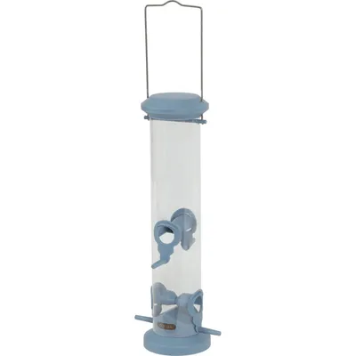 Mangeoire silo à graines, , hauteur 44 cm pour oiseaux