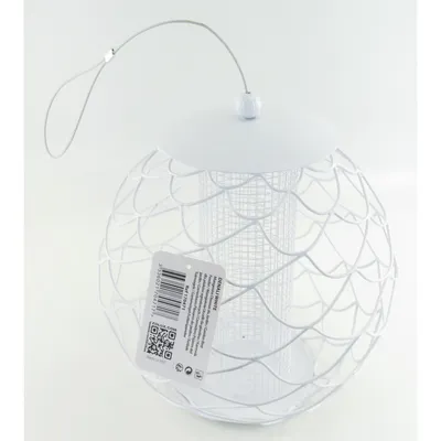 Mangeoire urban denali blanc ø 24 cm, pour arachide pour oiseaux Mangeoire urban denali blanc ø 24 cm, pour arachide pour oiseaux