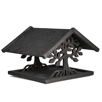 animallparadise - Mangeoire en bois MAGIC 46 X 50 X 35 cm, pour oiseaux
