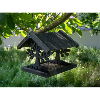 animallparadise - Mangeoire en bois MAGIC 46 X 50 X 35 cm, pour oiseaux