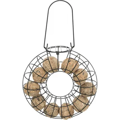 Mangeoire boule de graisse palmier ø 24 x 8 cm. oiseaux