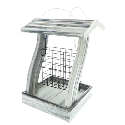 Mangeoire support pour bloc de nourriture, pour oiseaux