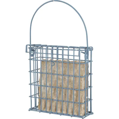 Support pour pain de graisse en métal orage   pour oiseaux