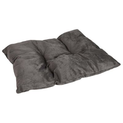 Panier + coussin Clio  rectangulaire, 45 x 38 x 12 cm. gris  . pour cha