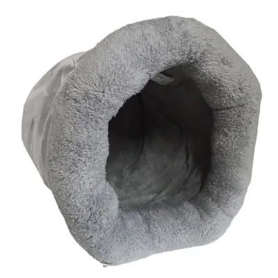 Flamingo - Panier crépitant ø 30 cm, gris , pour chat