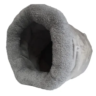 Flamingo - Panier crépitant ø 30 cm, gris , pour chat