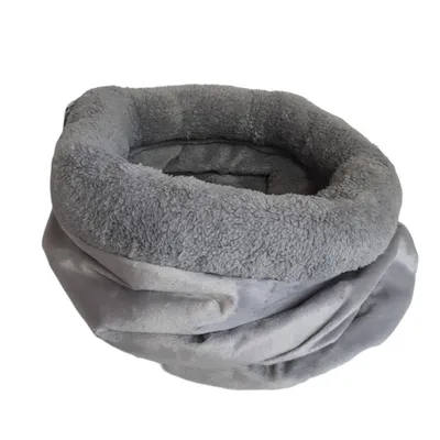 Flamingo - Panier crépitant ø 30 cm, gris , pour chat Flamingo - Panier crépitant ø 30 cm, gris , pour chat